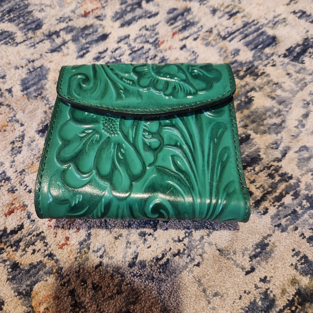 Patricia Nash Reiti Wallet Teal